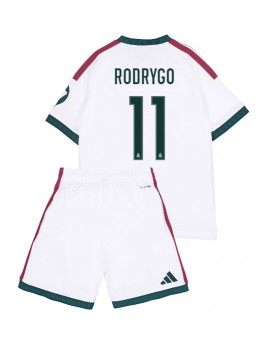 Otroški Nogometna dresi replika Real Madrid Rodrygo Goes #11 Domači 2026-27 Kratek rokav (+ hlače)